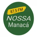 Logo da Rádio Nossa Manacá FM