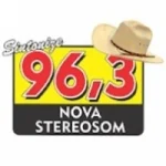 Logo da Rádio Nova Stereosom 96.3 FM