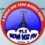 Logo da Rádio Nova Voz 91.3 FM