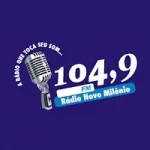Logo da Rádio Novo Milênio 104.9 FM