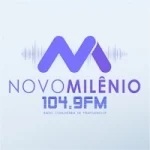 Logo da Rádio Novo Milênio 104.9 FM