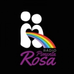 Logo da Rádio Pimenta Rosa