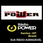 Logo da Rádio Power Santos