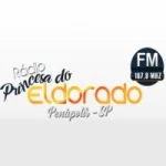 Logo da Rádio Princesa do Eldorado 107.9 FM