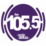 Logo da Rádio Rede Aleluia 105.5 FM