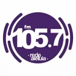 Logo da Rádio Rede Aleluia 105.7 FM