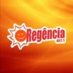 Logo da Rádio Regência 107.1 FM