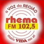 Logo da Rádio Rhema 102.5 FM