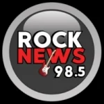 Logo da Rádio Rock News Litoral 98.5 FM