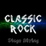 Logo da Rádio Rock Stage Diving
