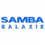 Logo da Rádio Samba Galaxie
