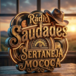 Logo da Rádio Saudades Sertaneja