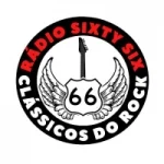 Logo da Rádio Sixty Six Clássicos do Rock