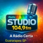 Logo da Rádio Studio 104.9 FM
