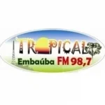 Logo da Rádio Tropical Embaúba 98.7 FM