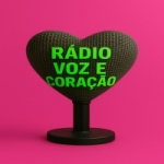 Logo da Rádio Voz e Coração