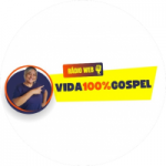 Logo da Rádio Web Vida 100% Gospel