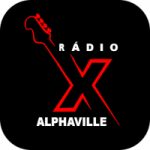 Logo da Rádio X Alphaville