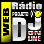 Logo da Web Rádio Projeto DJ Online