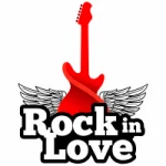 Logo da Web Rádio Rock in Love